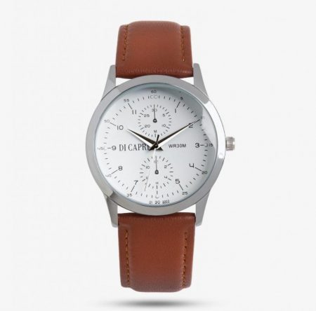 دي كابري ساعة جلد رجالي - DI2002